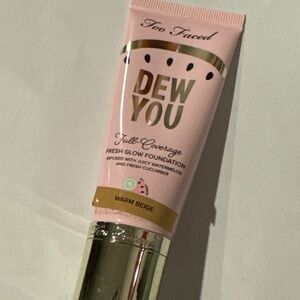 Too faced dew you foundation warm beige